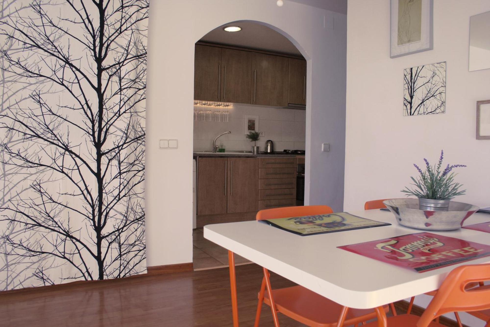 Lovely Apartment With A Terrace Barcelona Kültér fotó